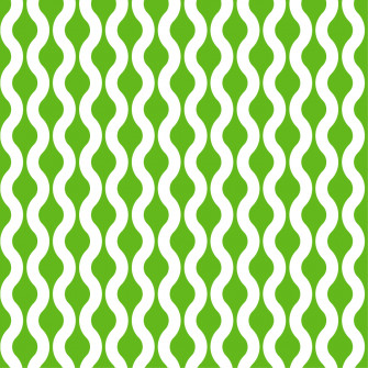 Wave Lines Retro Green Seamless Pattern Color Background