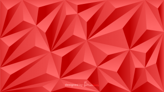 Abstract red triangle geometric polygon background