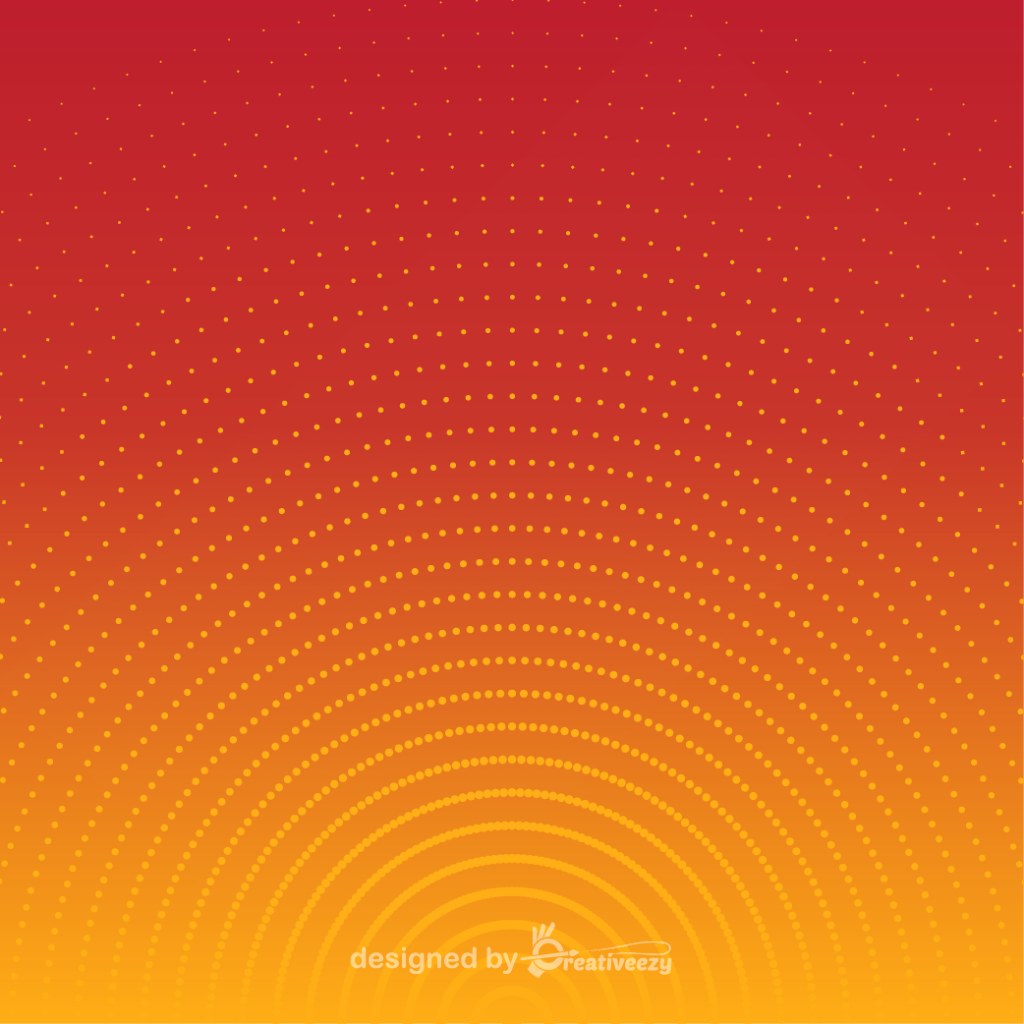 Dotted Rays Sunburst Background Free Vector