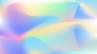 Soft colourful liquified gradient mesh wavy background