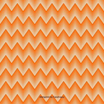 Blend orange white zigzag seamless fabric pattern free vector