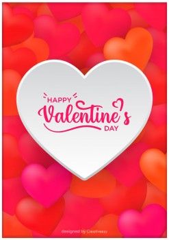 Simple and Sweet Valentine's Day Wishes vector design